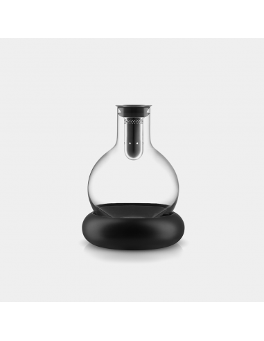 Carafe à vin avec base refroidissante en ligne